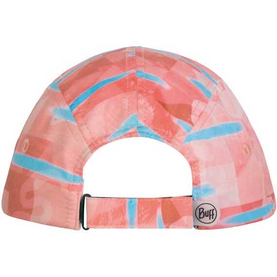 BUFF 5 PANELS CAP HEAVENS PINK JR czapka dziecięca, 2 zdjęcie BUFF 5 PANELS CAP HEAVENS PINK JR czapka dziecięca, 2 zdjęcie