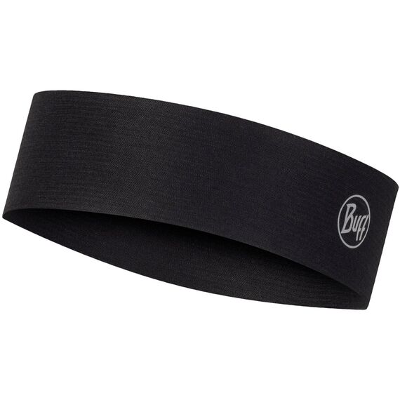 BUFF COOLNET UV SLIM HEADBAND SOLID BLACK