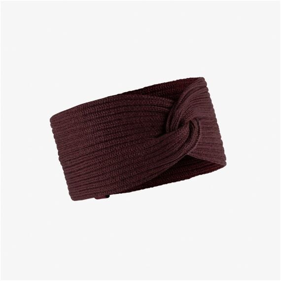 OPASKA BUFF KNITTED HEADBAND NORVAL MAROON