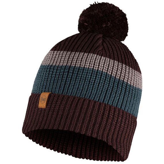 CZAPKA BUFF KNITTED ELON MAROON-MAROON