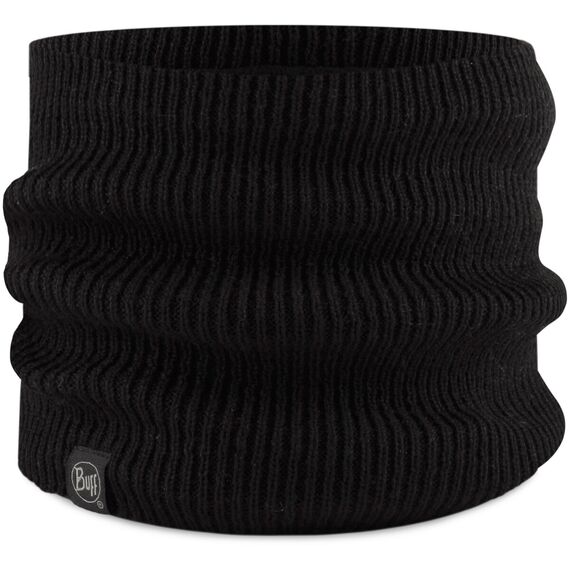 KOMIN BUFF KNITTED & FLEECE LAN BLACK
