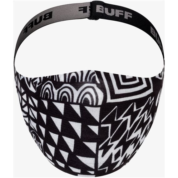 MASKA BUFF FILTER MASK KIDS BAWE BLACK