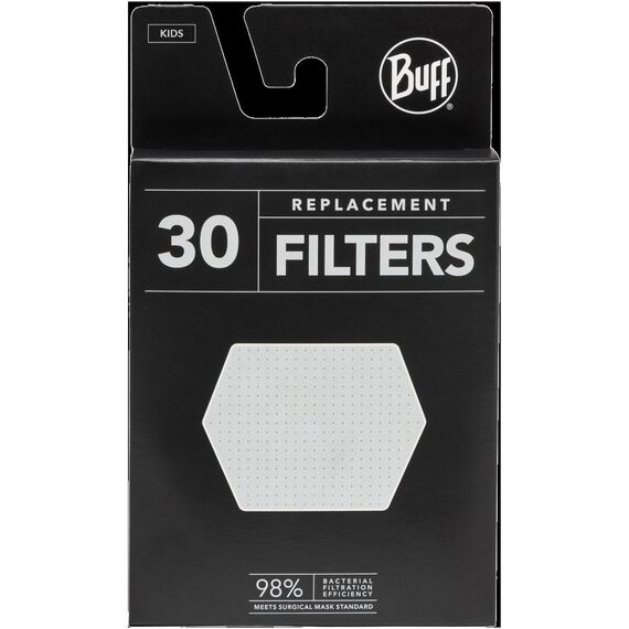 BUFF maska dla dziecka FILTER 30 KIDS-WHITE
