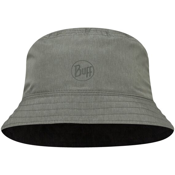 Kapelusz BUFF TRAVEL BUCKET HAT GLINE BLACK-GREY