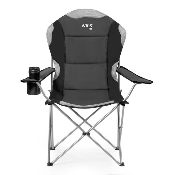 NILS CAMP krzesło turystyczne wędkarskie NC3080 szare, 3 zdjęcie