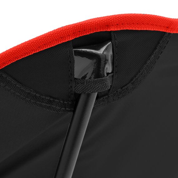 NILS CAMP składane krzesło turystyczne z etui NC3320 czarne, Kolor: czarny, Waga: 0,5, 4 zdjęcie