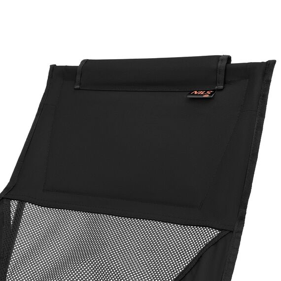 NILS CAMP składane krzesło turystyczne z etui NC3321 czarne, Kolor: czarny, Waga: 0,5, 8 zdjęcie