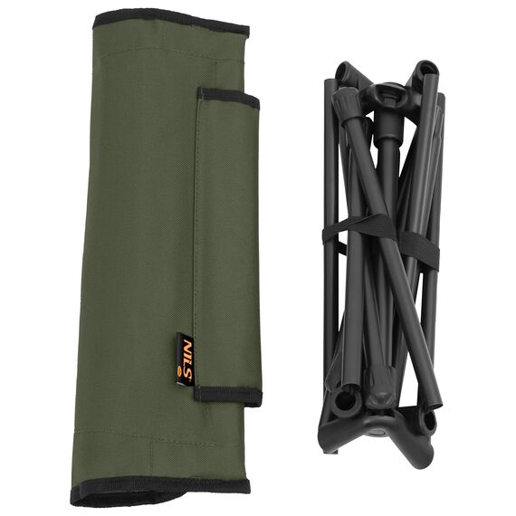 NILS CAMP składane krzesło turystyczne z etui NC3321 zielony, Kolor: zielony, Waga: 0,5, 2 zdjęcie