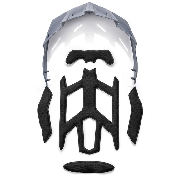 METEOR kask rowerowy z regulacją rozmiaru STEET szary, 7 zdjęcie