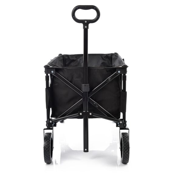 METEOR wózek transportowy turystyczny na plaże X-300 czarny, 7 zdjęcie