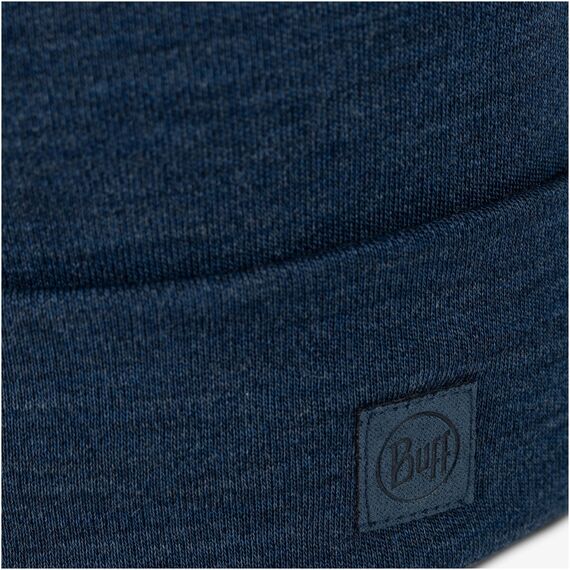 BUFF MERINO HEAVYWEIGHT BEANIE SOLID NIGHT BLUE