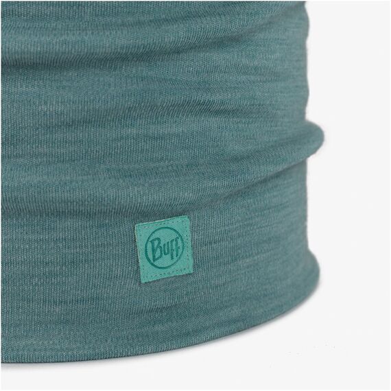 BANDANA BUFF MERINO HEAVYWEIGHT NECK WARMER SOLID POOL