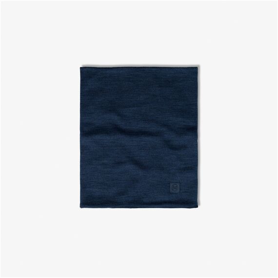 BUFF MERINO HEAVYWEIGHT NECK WARMER SOLID NIGHT BLUE