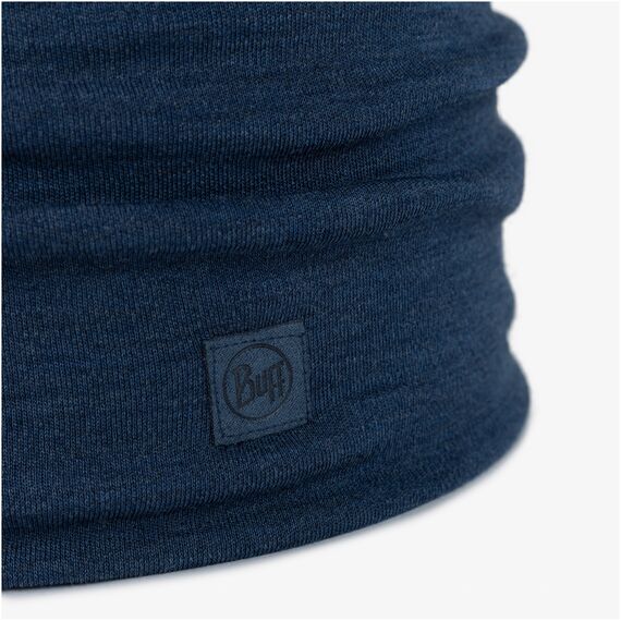 BUFF MERINO HEAVYWEIGHT NECK WARMER SOLID NIGHT BLUE, 2 zdjęcie