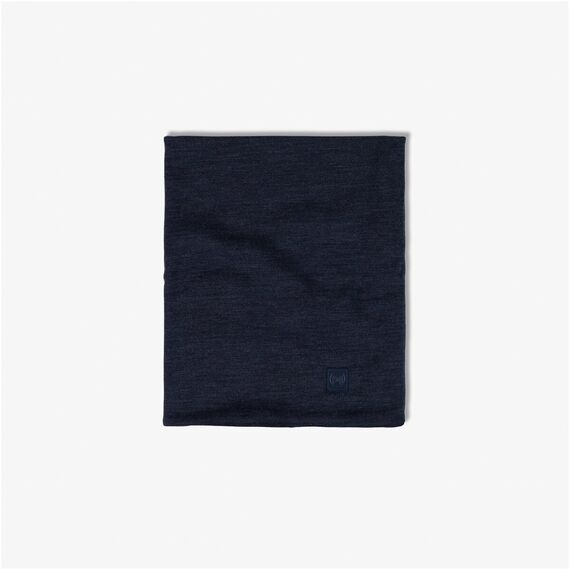 BANDANA BUFF MERINO HEAVYWEIGHT NECK WARMER SOLID INDIGO