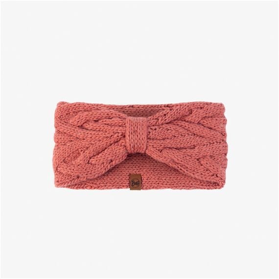 OPASKA BUFF KNITTED HEADBAND CARYN CRIMSON