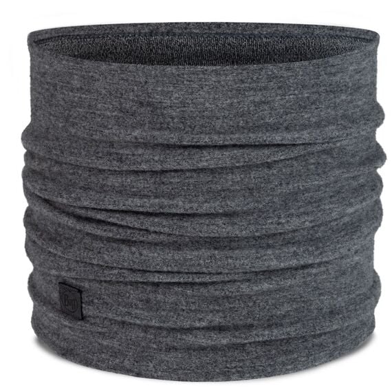 KOMIN BUFF MERINO FLEECE SOLID GREY