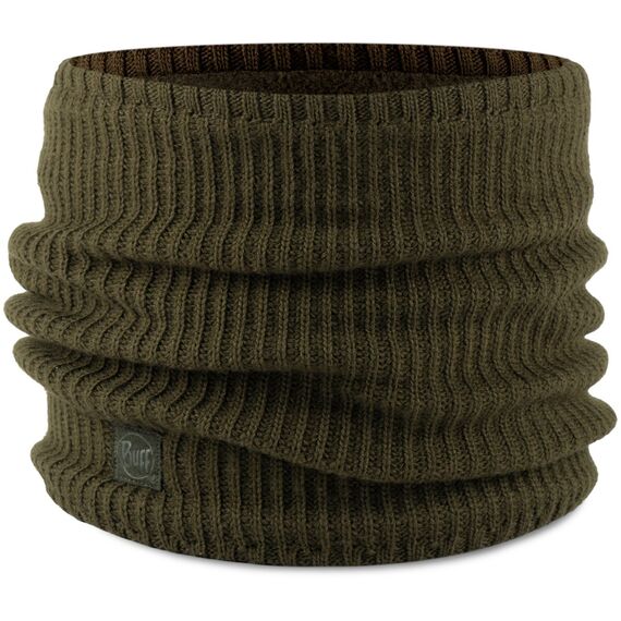 KOMIN BUFF KNITTED & FLEECE NECKWARMER RUTGER BARK