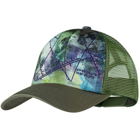 BUFF TRUCKER CAP CAMPAST GREEN L/XL