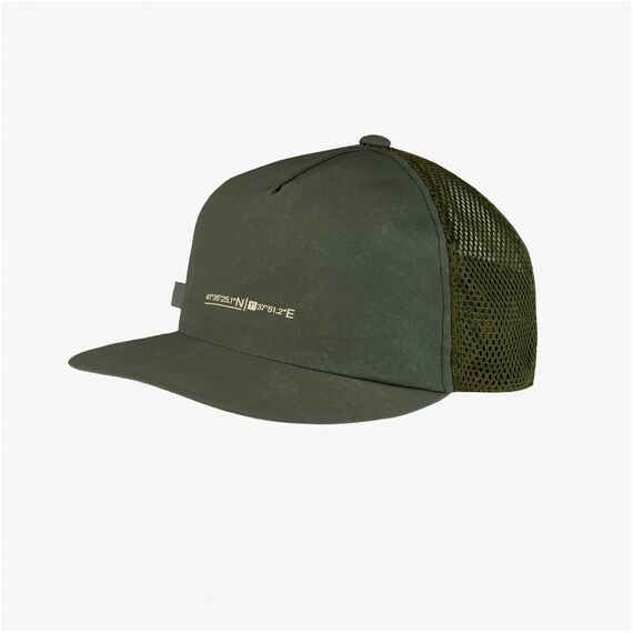CZAPKA Z DASZKIEM BUFF PACK TRUCKER CAP SOLID MILITARY