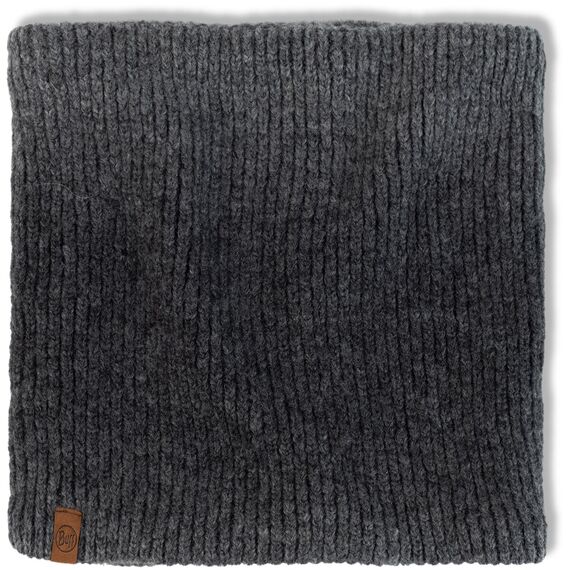 KOMIN BUFF KNITTED & FLEECE NECKWARMER MARIN GRAPHITE