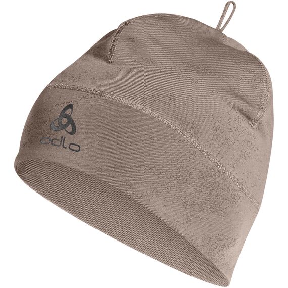 ODLO Czapka Polyknit Warm Reflective Hat beżowa