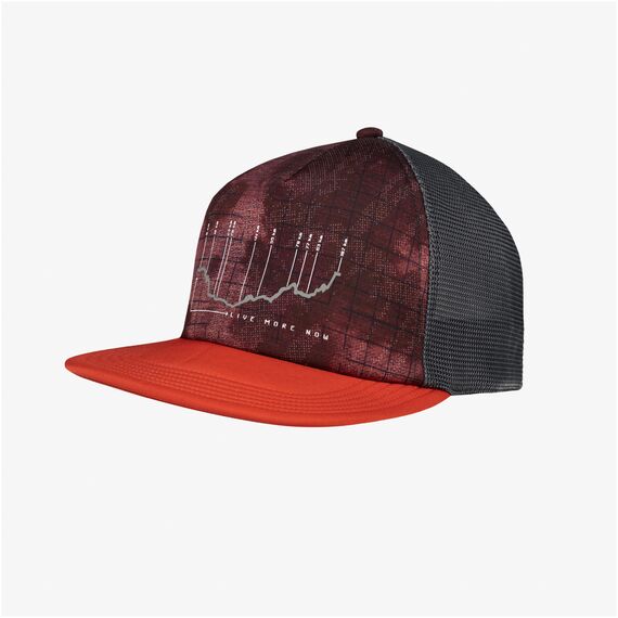 BUFF EXPLORE TRUCKER CAP BONSY TERRACOTTA L/XL