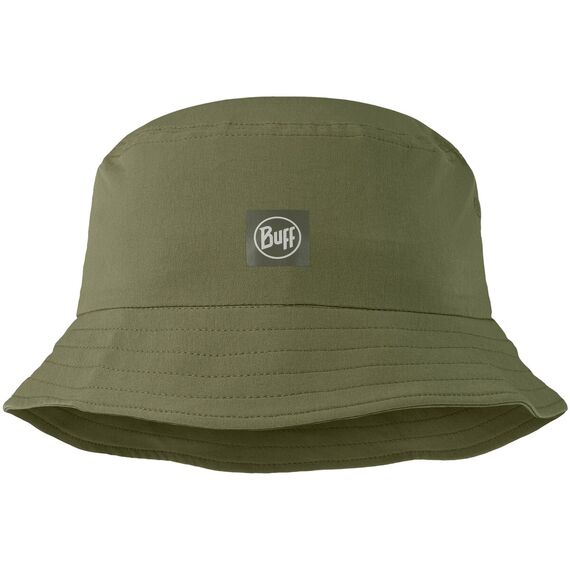BUFF ADVENTURE BUCKET HAT SOLID TUNDRA KHAKI L/XL, 2 zdjęcie