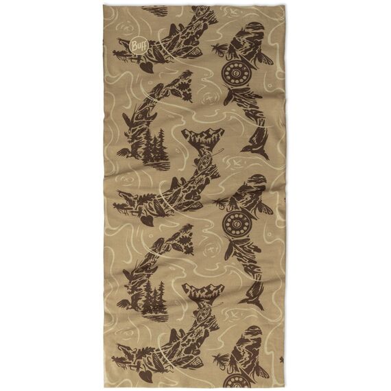 Bandana BUFF COOLNET UV LAKE RIVER KHAKI