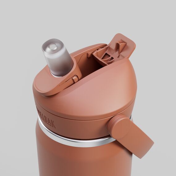 Camelbak Butelka CAMELBAK Thrive Flip Straw Insulated SST granatowa, Kolor: czerwony, Pojemność (ml): 590, 4 zdjęcie