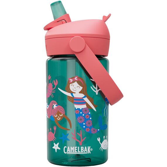 Camelbak Butelka Thrive Flip Straw Kids 400ml syrenki, Kolor: zielony, Rozmiar: uniwersalny, 3 zdjęcie