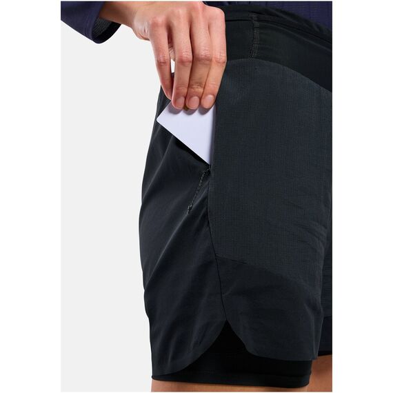 Spodenki damskie Odlo X-ALP TRAIL 5 INCH 2-in-1 short, 3 zdjęcie