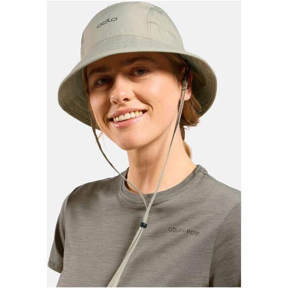 Kapelusz Odlo PERFORMANCE LIGHT BUCKET Cap czarny, Kolor: szary, Rozmiar: M, 6 zdjęcie Kapelusz Odlo PERFORMANCE LIGHT BUCKET Cap czarny, Kolor: szary, Rozmiar: M, 6 zdjęcie