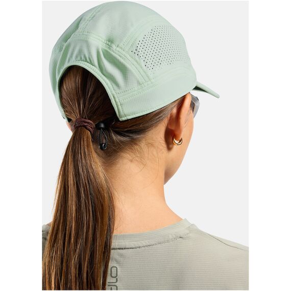 Czapka z daszkiem Odlo PERFORMANCE PRO Cap zielona, 5 zdjęcie