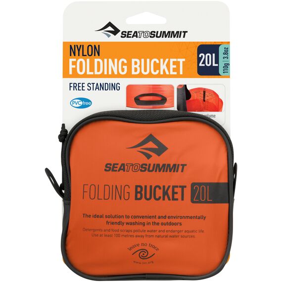SEA TO SUMMIT Wiadro składane Folding Bucket, Kolor: czerwony