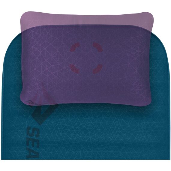SEA TO SUMMIT Mata samopompująca Comfort Deluxe S.I. Mat, Kolor: niebieski, 8 zdjęcie