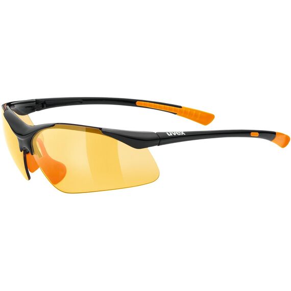 UVEX Okulary przecisłoneczne sportowe sportstyle 223 pomarańczowe, Kolor: pomarańczowy, Rozmiar: one size, 2 zdjęcie