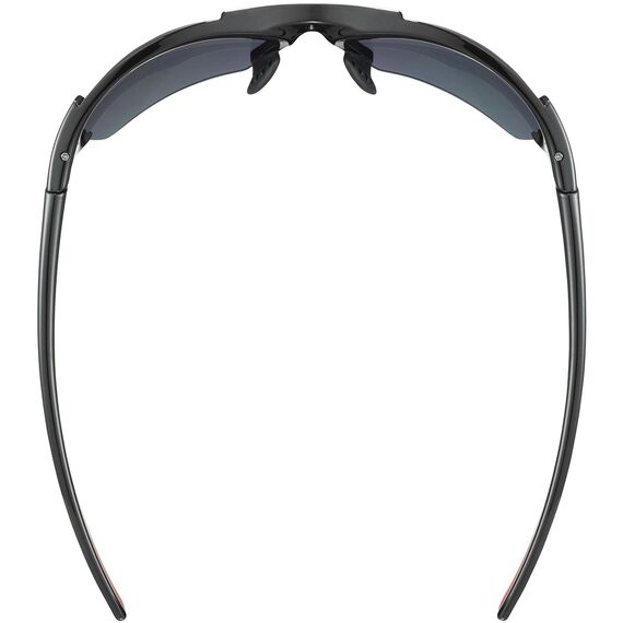 UVEX Okulary blaze III 2.0 czarno-pomarańczowe, Kolor: czerwony, Rozmiar: one size, 5 zdjęcie