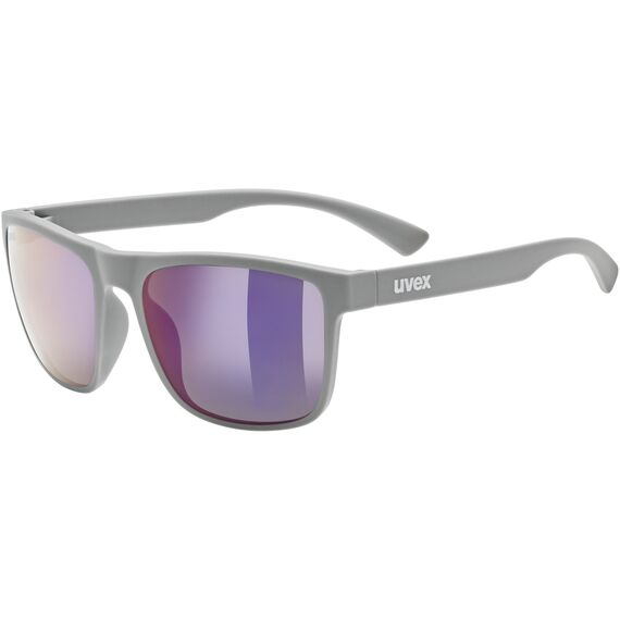 Uvex Okulary UVEX Rookie fioletowe, Kolor: szary