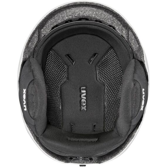 Kask narciarski dziecięcy UVEX Viti biały, Kolor: biały, Rozmiar: 51-55, 4 zdjęcie