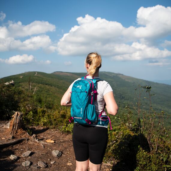 Plecak trekkingowy lekki 18L NILS CAMP NC1950 niebieski, Kolor: niebieski, Waga: 0,4, Rozmiar: one size, 9 zdjęcie