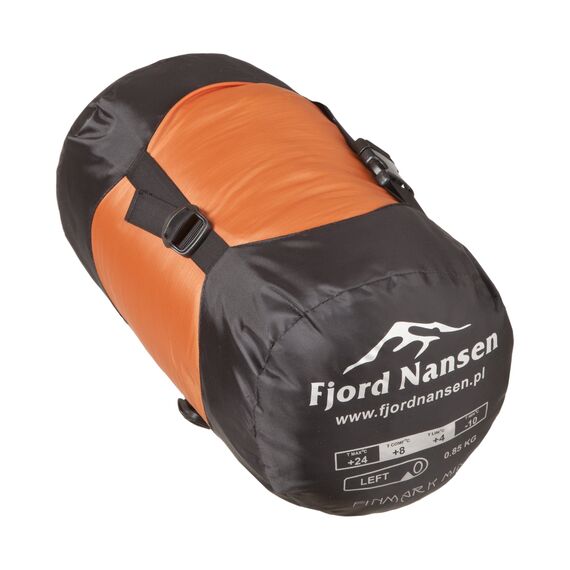 Fjord Nansen śpiwór turystyczny prawy FN FINMARK MID carnelian, 2 zdjęcie