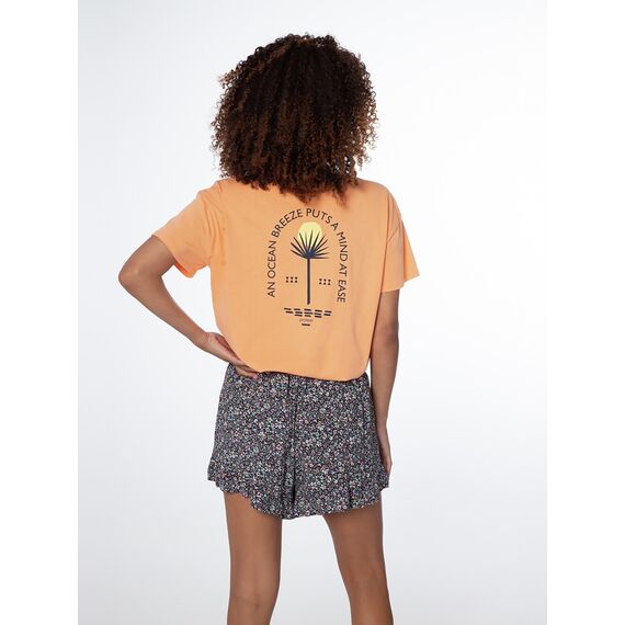 PROTEST Koszulka damska PRTPALAU pomarańczowa, Kolor: pomarańczowy, Rozmiar: S, 4 zdjęcie