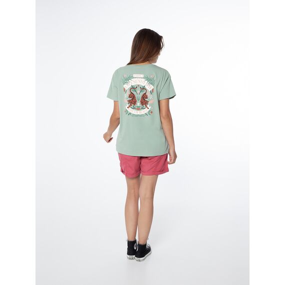 PROTEST Koszulka damska PRTPALAU zielona, Kolor: zielony, Rozmiar: XS, 5 zdjęcie