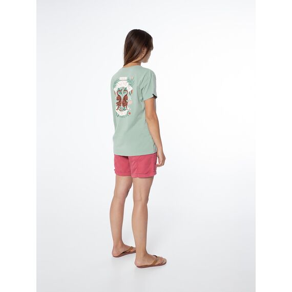 PROTEST Koszulka damska PRTPALAU zielona, Kolor: zielony, Rozmiar: XS, 8 zdjęcie