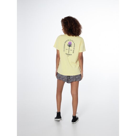 PROTEST Koszulka damska PRTPALAU żółta, Kolor: żółty, Rozmiar: M, 5 zdjęcie