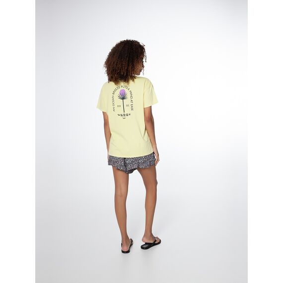 PROTEST Koszulka damska PRTPALAU żółta, Kolor: żółty, Rozmiar: M, 6 zdjęcie