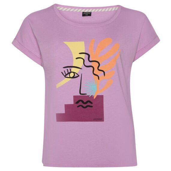 PROTEST Koszulka damska PRTDAY różowa, Kolor: fioletowy, Rozmiar: S, 6 zdjęcie PROTEST Koszulka damska PRTDAY różowa, Kolor: fioletowy, Rozmiar: S, 6 zdjęcie