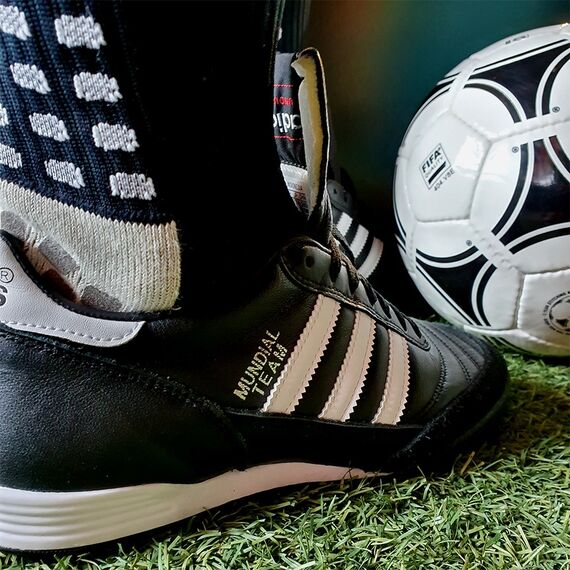 adidas Buty Mundial Team 019228 czarne, Kolor: czarny, Rozmiar: 39 1/3, 3 zdjęcie