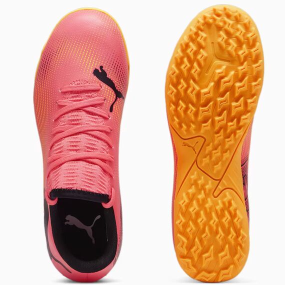 Puma Buty Future 7 Play TT Jr 107737-03, Kolor: różowy, Rozmiar: 38, 4 zdjęcie